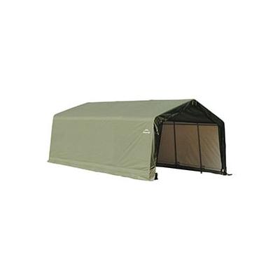 ShelterLogic 12x20x8 ShelterCoat Peak Style Shelter (Green Cover)