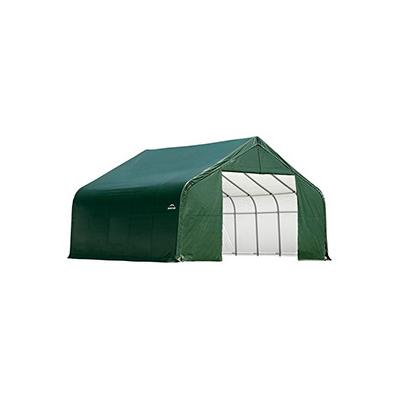 ShelterLogic 28x20x20 ShelterCoat Peak Style Shelter (Green Cover)