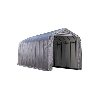ShelterLogic 16x44x16 ShelterCoat Peak Style Shelter (Gray Cover)