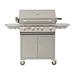 Bull Outdoor Products Angus 30-Inch 4-Burner 75K BTUs Freestanding Grill with Lights and Rotisserie (Natural Gas)