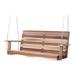 All Things Cedar 4-Foot Porch Swing with Comfort Swing Springs