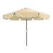 All Things Cedar Tan 10-Foot Canopy Umbrella