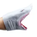 Marionnette à main de requin pour histoire TPR tête d'animal gants jouets pour enfants cadeau