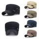 Casquette militaire rétro en coton délavé pour hommes chapeau de camionneur casquette de golf