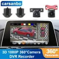 Carsanbo-Caméra 3D Bird Surround Guardian System 1080P All Around View 360 Resistant Circular