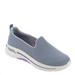 Skechers Performance Go Walk Arch Fit-Grateful Casual Slip-On - Womens 11 Grey Slip On Medium