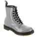 Dr Martens 1460 Patent Lamper Boot - Womens UK 6 US 8 Grey Boot Medium