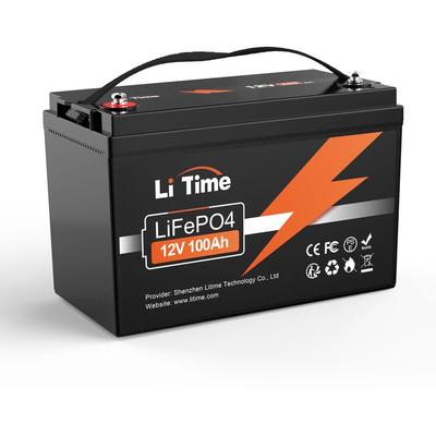 Batterie Lithium LiFePO4 12V 100Ah Akku 100A bms 1280Wh 4000-15000