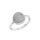 Celesta Silber Ring 925/- Sterling Silber Mattiert (Größe: 056 (17,8))