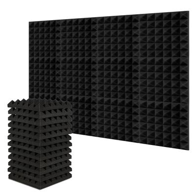 12 Pcs Acoustic Foam Panel Sound Absorbing Wall Tiles Brick Noise Proof KTV (12*12*1.9 inches)