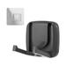 WEPRO Hair Dryer Rack Frees Punch Bathroom Toilet Hair Dryer Rack Foldable Hair Dryer Storage Rack