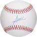 Amed Rosario Los Angeles Dodgers Autographed Topps Rawlings Baseball