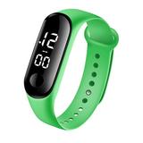 Fashion Digital LED Sports Watch Unisex Silicone Band Wrist Watches Men Women Watch for Girls 7-10 Digital Watch for Girls 6 Years Old Armband Smart Change Sleep Oxygen Kids Step Watch Mi Fit Band 3