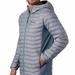 Columbia Jackets & Coats | Columbia Powder Pass Hybrid Puffer + Stretch Repel Hooded Winter Jacket Coat Ski | Color: Blue/Gray | Size: Xl