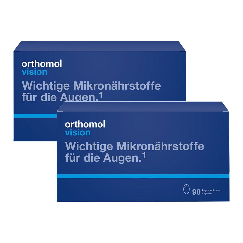 2x Orthomol Vision Kapseln 2x90 St