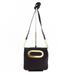 Michael Kors Bags | Michael Kors Black Leather Crossbody Bag | Color: Black/Gold | Size: H 7 1/2" X W 8 1/2" X D 1/2"