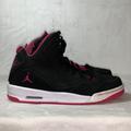 Nike Shoes | Nike Air Jordan Flight Sc3 Black Pink Size 11 Womens/ Size 9.5 Mens | Color: Black | Size: 11