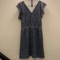 Madewell Dresses | Madewell Blue Lacey Dress - Size 6 | Color: Blue | Size: 6