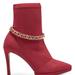 Jessica Simpson Shoes | Jessica Simpson Wicked Red Valyn 4 Bootie | Color: Red | Size: 8