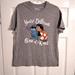 Disney Tops | Disney Brand Lilo & Stitch Size L Womens T-Shirt | Color: Gray | Size: L