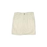 Lands' End Skort: Ivory Solid Skirts & Dresses - Kids Girl's Size 16