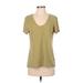 Gap Fit Active T-Shirt: Green Activewear - Women's Size Small