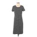 Old Navy Casual Dress: Black Stripes Dresses - Women's Size Small