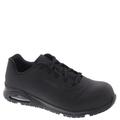 Skechers Work UNO SR-DOLTIN - Mens 8 Black Oxford Medium