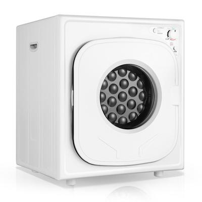 1500W Compact Laundry Dryer with Touch Panel-White - 27.5" x 23.6" x 21.5" (H x W x D)