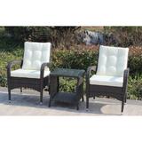 Outdoor patio Furniture sets 3 piece Conversation set