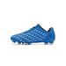Rotosw Women Athletic Shoes Round Toe Trainers Lace Up Running Shoe Nonslip Flat Soccer Cleats Outdoor Lightweight Jumping Sneakers Blue 4.5Y
