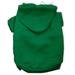 Mirage Pet Blank Pet Hoodies Emerald Green Size XXXL