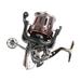 4.7:1High Speed Fishing Reel 17+1BB Metal Fishing Reel 12000 Series Suitable for Saltwater and Freshwater Fishing Reels