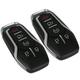 SCITOO Keyless Entry Remote Key Fob Replacement for 1 X 5 Button Uncut Car Key for Lincoln MKC 15-16 MKX 15-18 Nautilus for Ford for Edge 15-17 for Fusion 13-16 2pcs FCC 5923896 902MHz