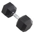 Body Sport Rubber Encased Hex Dumbbell Weight â€“ Dumbbells for Exercises â€“ Strength Training Equipment â€“ Home Gym