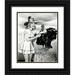 Hollywood Photo Archive 20x24 Black Ornate Wood Framed with Double Matting Museum Art Print Titled - Doris Day with a Thanksgiving Turkey