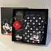 Disney Bags | Disney Mickey Mouse Crossbody Bag & Tech Pouch: Bag 8" X 6" X 2", Adjust Strap | Color: Black/Red | Size: Os