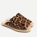 J. Crew Shoes | J. Crew Leopard Print Espadrilles | Color: Black/Brown | Size: 7