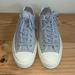 Converse Shoes | Converse Chuck Taylor All Star Low Top Light Gray Canvas Shoes Sneakers | Color: Gray/White | Size: 9.5