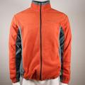 Columbia Jackets & Coats | Columbia Full Zip Fleece Jacket Size L Orange/Grey | Color: Gray/Orange | Size: L