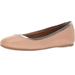 Coach Shoes | Coach Halle Beechwood Mirror Metallic Flats Size 6.5 Medium | Color: Tan | Size: 6.5