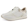 Sneaker TAMARIS Gr. 39, weiß (offwhite, kombiniert) Damen Schuhe Modernsneaker Sneaker low Schnürschuh