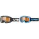 Uvex Unisex Jugend, speedy pro Skibrille, black/lasergold, one size & Unisex Jugend, speedy pro Skibrille, blue/lasergold, one size