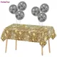 Nappe de fête rétro disco 80/90s 130x274cm 1 pièce couverture de pique-nique fournitures de fête