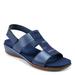 Easy Spirit Hazel - Womens 12 Blue Sandal Medium