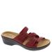 Clarks Merliah Karli - Womens 5.5 Red Sandal Medium