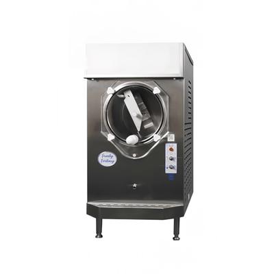 Frosty Factory 235R 2/1 Margarita Machine - (2) Single, Countertop, 640 Servings/hr., Remote Cooled, 115v, (2) 12-qt. Freezing Cylinders, (2) 12-qt. Hoppers, Silver