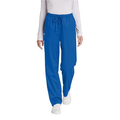 Wonderwink WW4550P Women's Petite WorkFlex Cargo Pant in Royal Blue size 2XSP | Polyester Blend