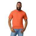 Gildan G650 Softstyle T-Shirt in Orange size Medium | Cotton 65000