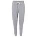 J America 8854JA Triblend Fleece Jogger Pant in Grey size XS | Polyestereter/cotton/rayon 8854